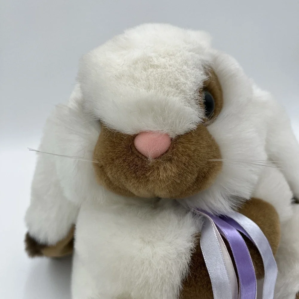 Vintage Chrisha Playful‎ Plush bunny rabbit 1988 11